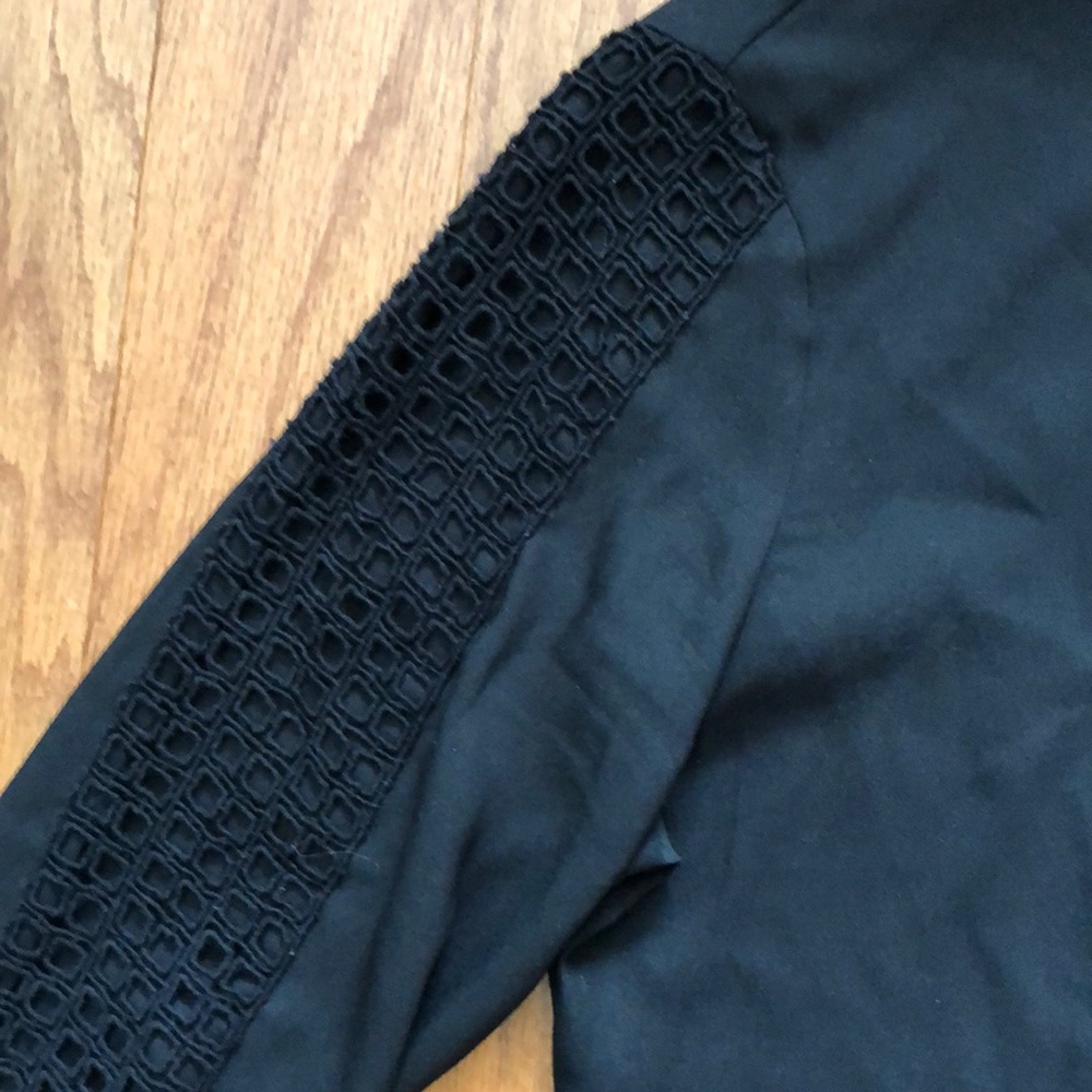 Black long sleeve blouse - Picture 3 of 4